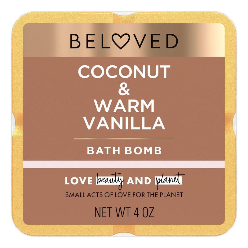 Beloved Coconut & Warm Vanilla Bath Bomb - 1ct/4oz | Target