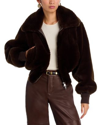 Clemence Faux Fur Jacket | Bloomingdale's (US)