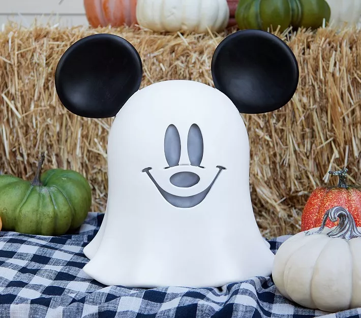 Spooky Ghost Mickey and Pumpkin Mouse Ears UV Libbey Cup with Lid and –  EmpressionStudios