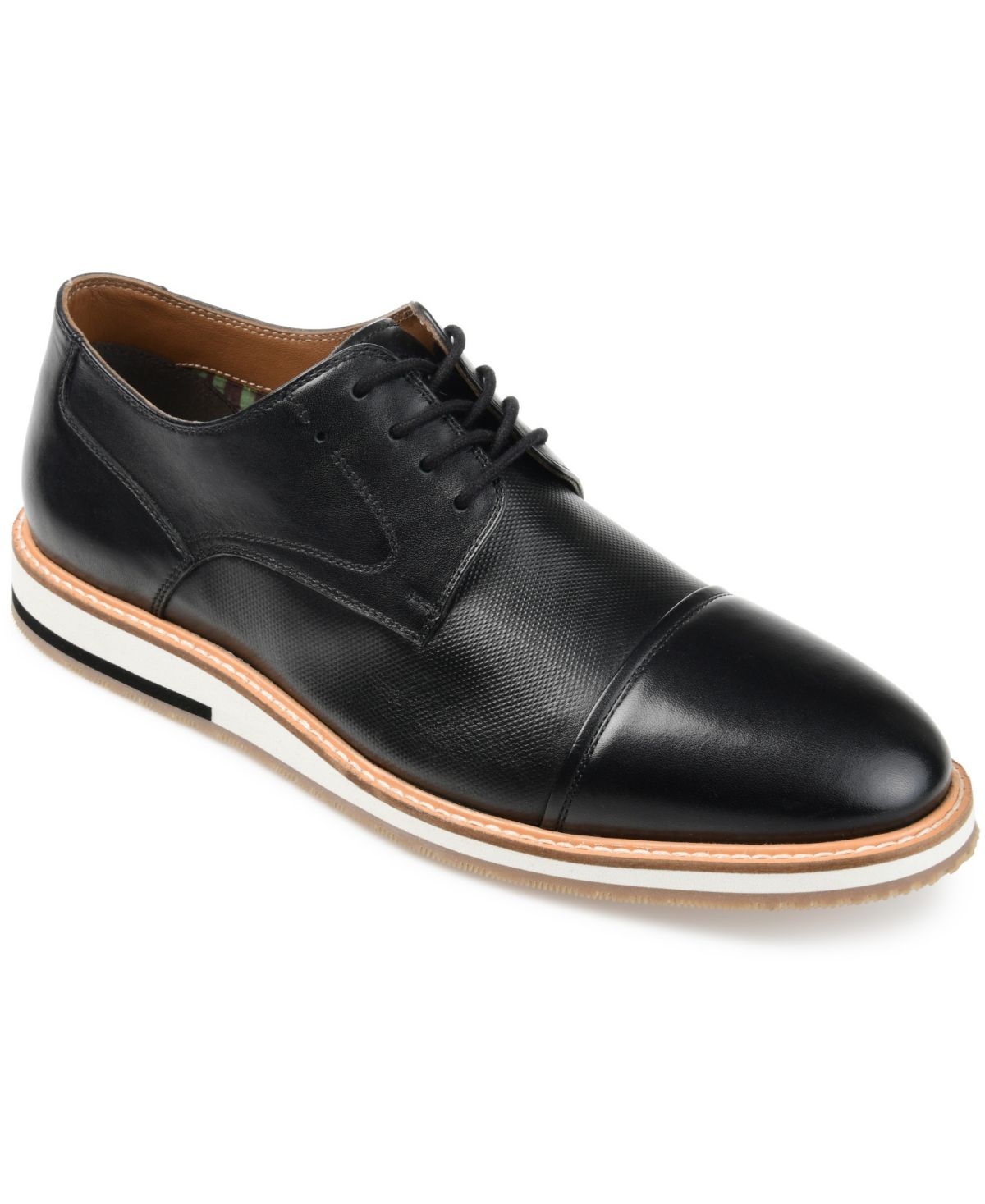 Thomas & Vine Men's Hartley Cap Toe Derby Shoe Men's Shoes | Macys (US)