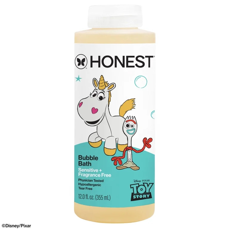 The Honest Company Disney Pixar's Toy Story Bubble Bath, Fragrance Free, Baby & Kid Friendly, 12 ... | Walmart (US)