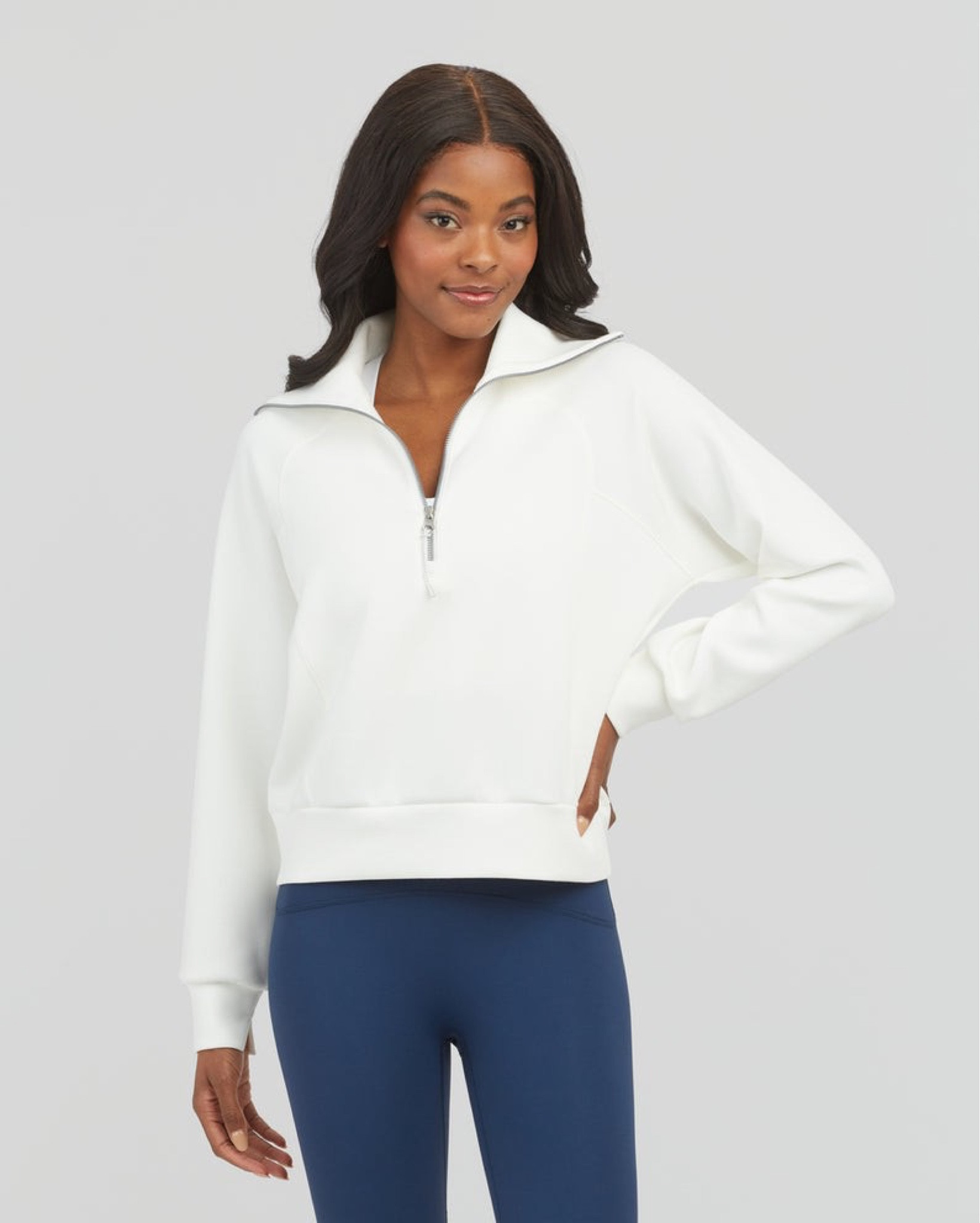 Spanx AirEssentials pullover 
I have a medium 

#LTKSeasonal
