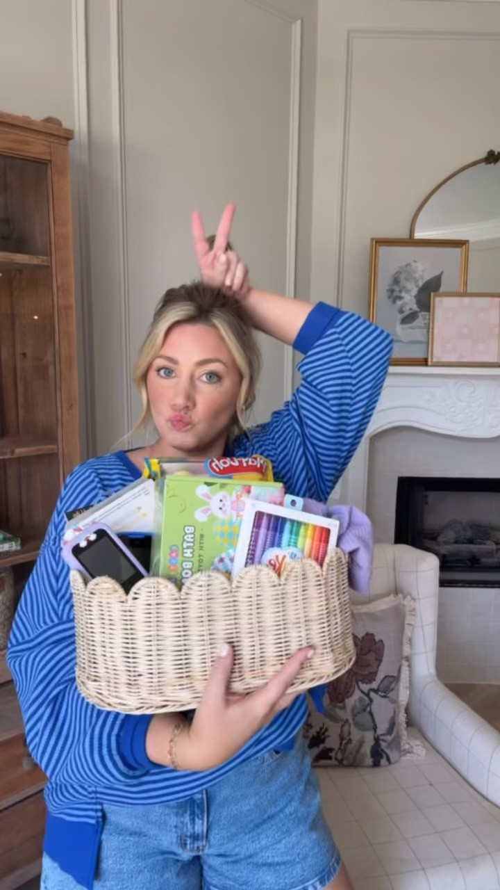 Great Easter basket ideas all from Amazon! 

THEBLOOMINGNEST basket Easter play dog chalk activity kids toddler swim 

#LTKKids #LTKSeasonal #LTKBaby