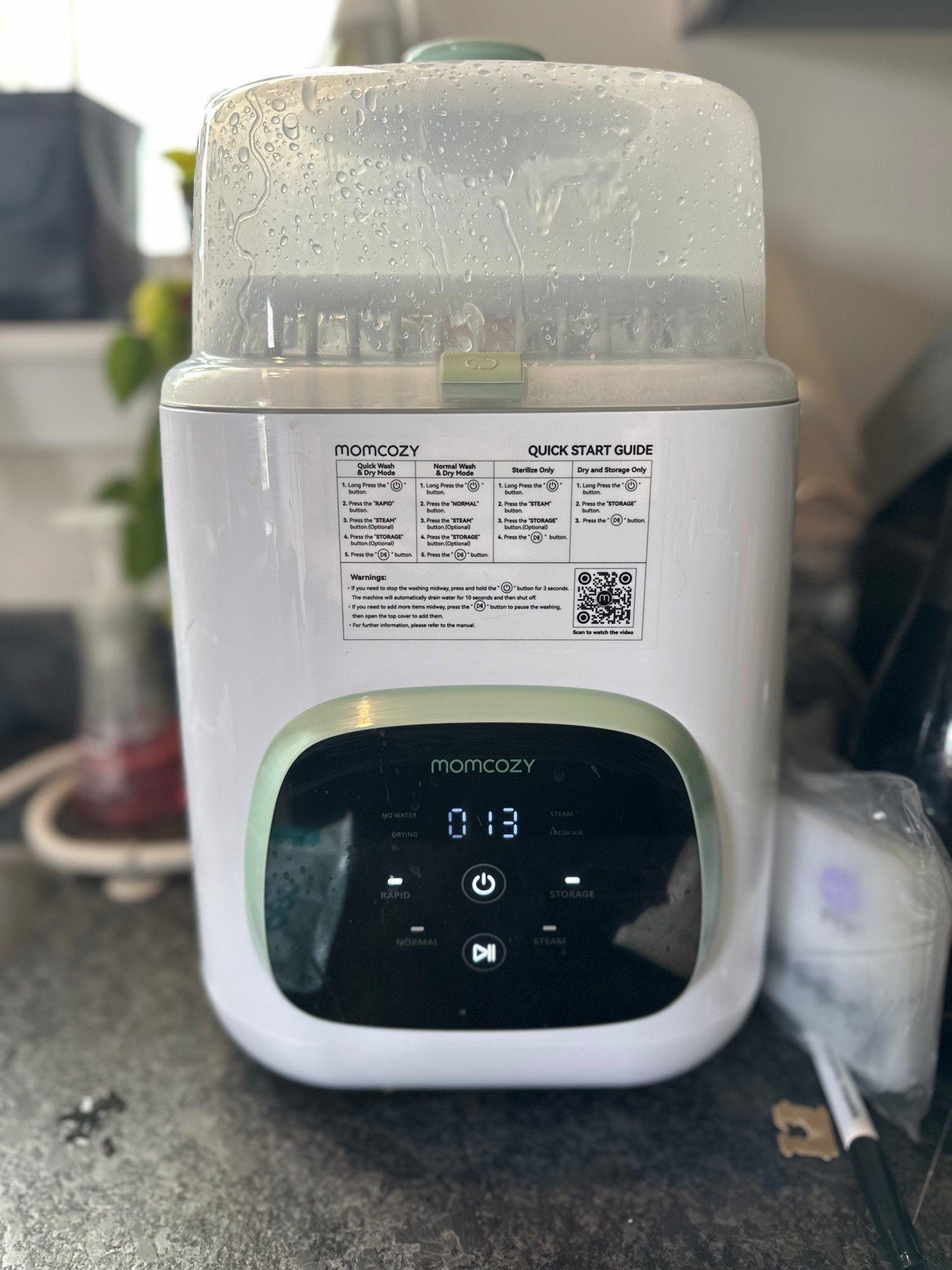 Seriously my favorite gift I was given off my registry. It washes and sanitizes bottles and pump parts making it so I have more time for other things🫶

#LTKBump #LTKKids #LTKBaby