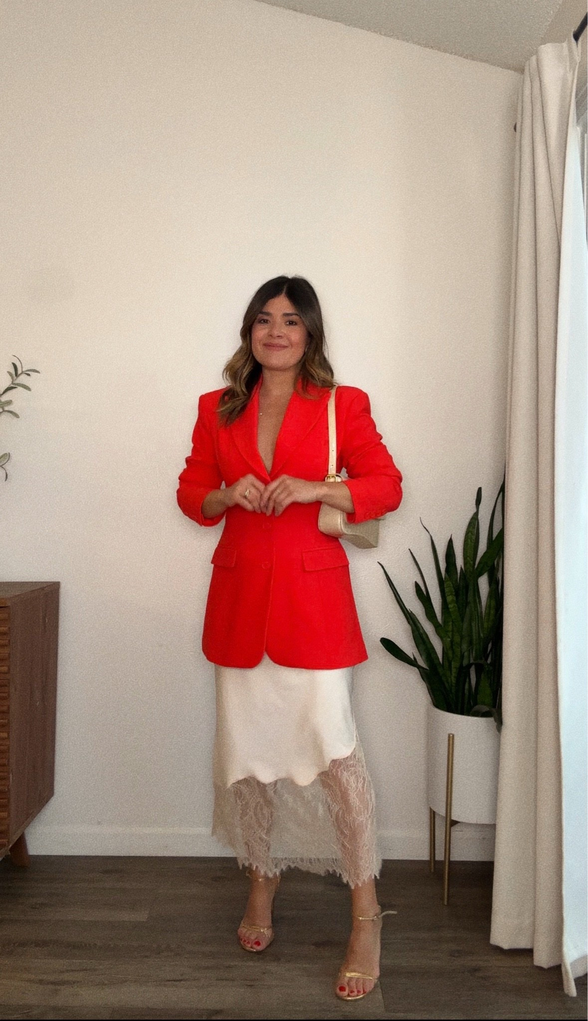 This blazer from Walmart is everything! So chic and available in more colors! 
Blazer size xs
Skirt size xs

#LTKootd #LTKSeasonal