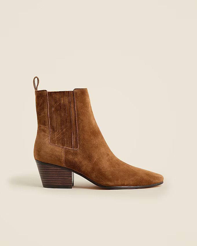 Piper ankle boots in suede | J. Crew US