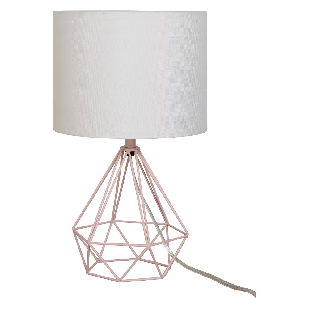 Geo Wire Lamp Pink (Includes Energy Efficient Light Bulb) - Project 62 | Target
