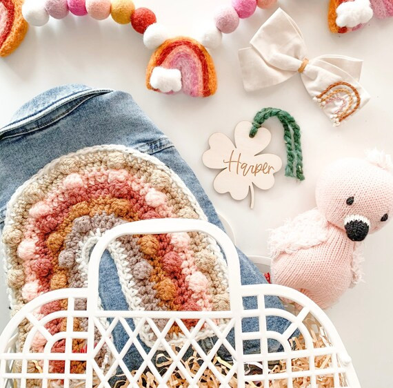 Clover Tag | Shamrock Tag | St. Patrick's Day Basket Tags | St. Patrick's Day Tags | St. Patrick'... | Etsy (US)