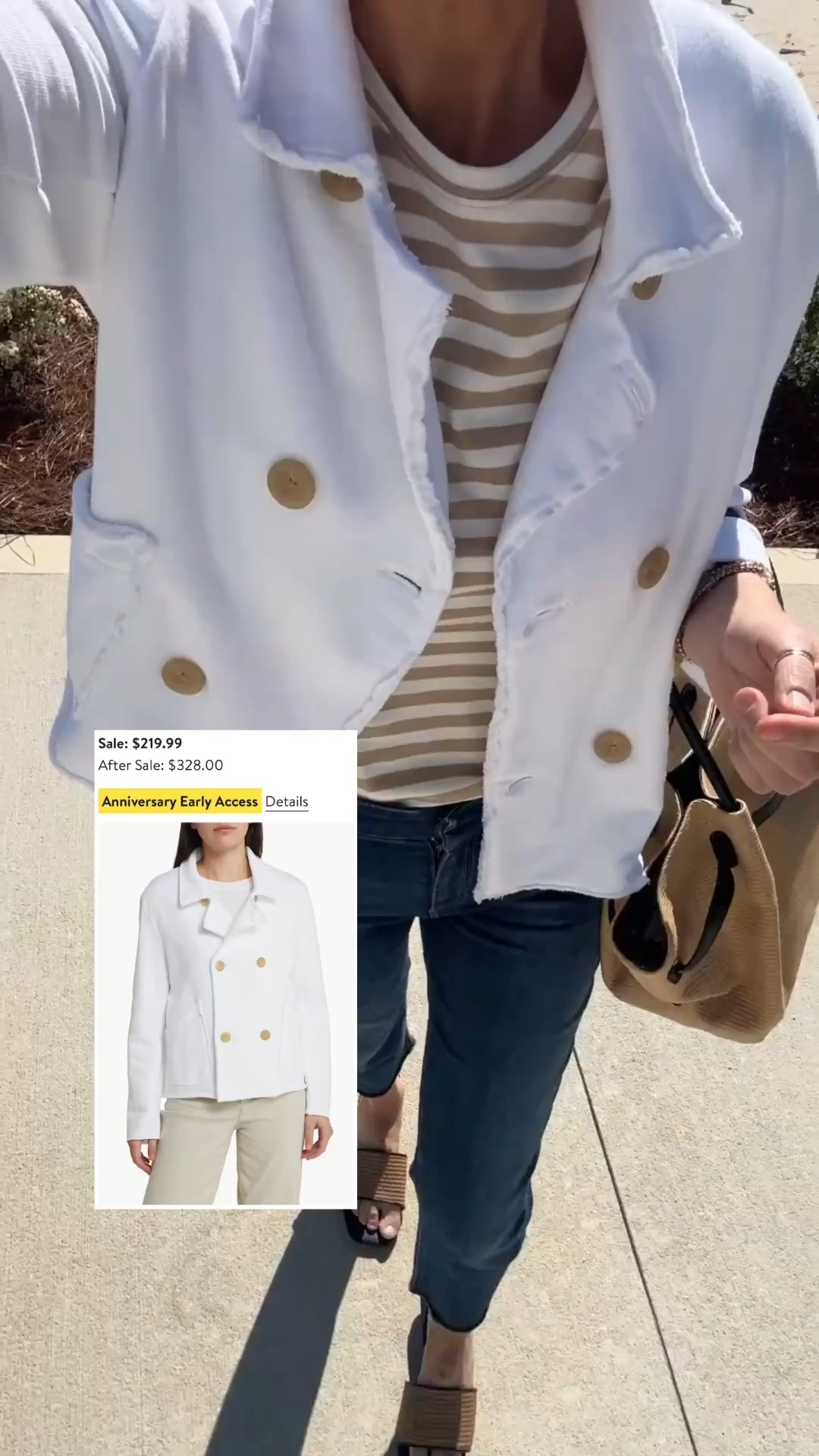 Last year the Frank and Eileen items were in niche seasonal colors. This NSALE my favorite sweatshirt jacket is on sale in WHITE! Highly recommend! Wearing size small

#LTKSaleAlert #LTKootd #LTKTall