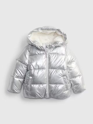 Toddler Metallic ColdControl Max Puffer Jacket | Gap (US)