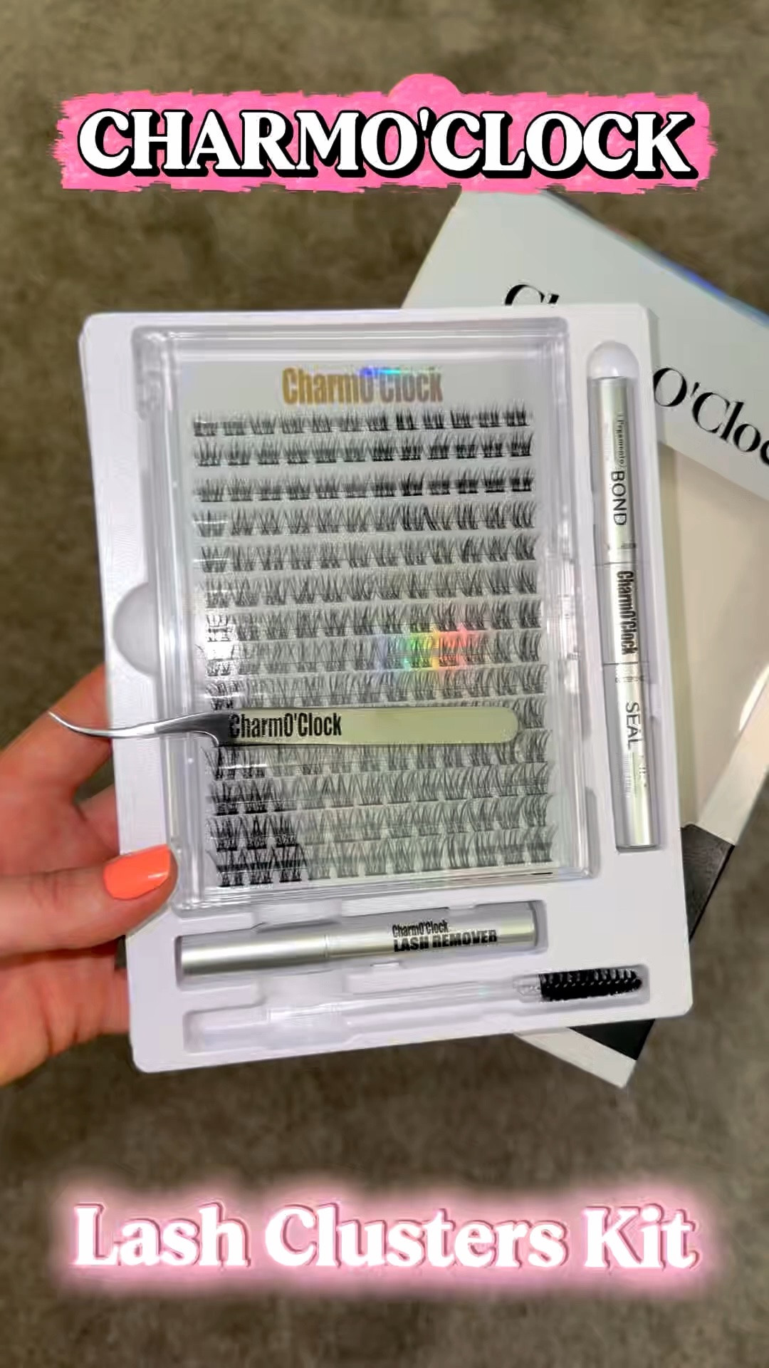 The ultimate kit for effortless, invisible lash volume is here! ✨ 

The Charmo'Clock Lash Clusters Kit gives salon-quality results from the comfort of home. Featherlight design, skin-friendly bond, and simple removal.

#LTKgrwm #LTKdayinmylife #LTKmorningroutine