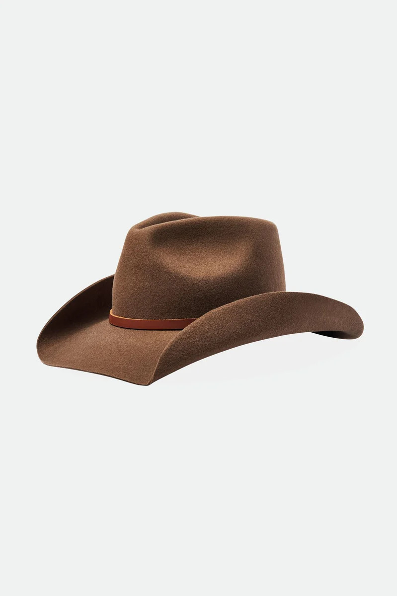 Bronco Western Hat - Coffee | Brixton