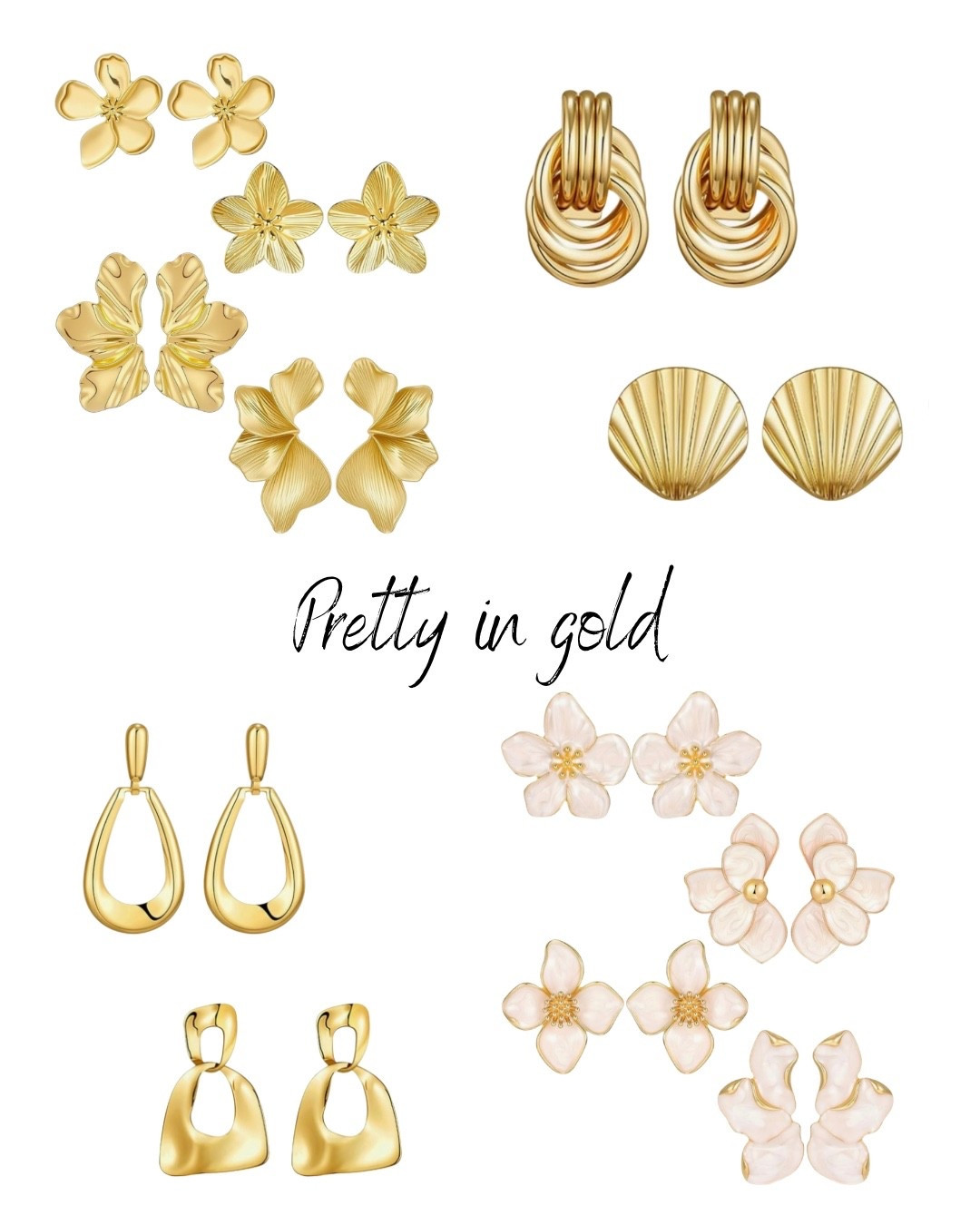 Gold earrings 

#LTKselfcare #LTKBeauty