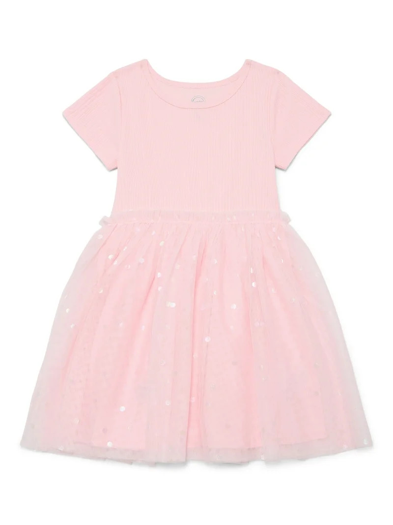 Wonder Nation Girls Tutu Dress, Sizes 4-18 & Plus | Walmart (US)