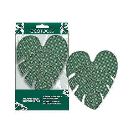 EcoTools Makeup Brush Cleansing Pad, Brush Cleaner Mat For Deep Cleaning Tools, Use With Makeup B... | Amazon (US)