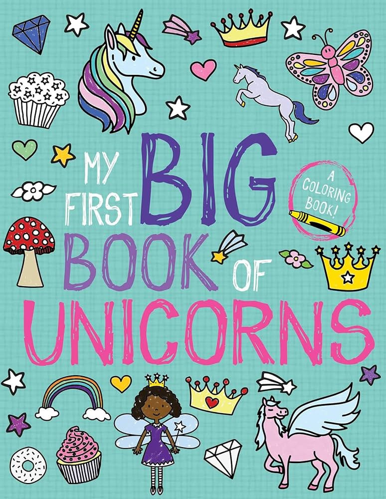 My First Big Book of Unicorns (My First Big Book of Coloring) | Amazon (US)