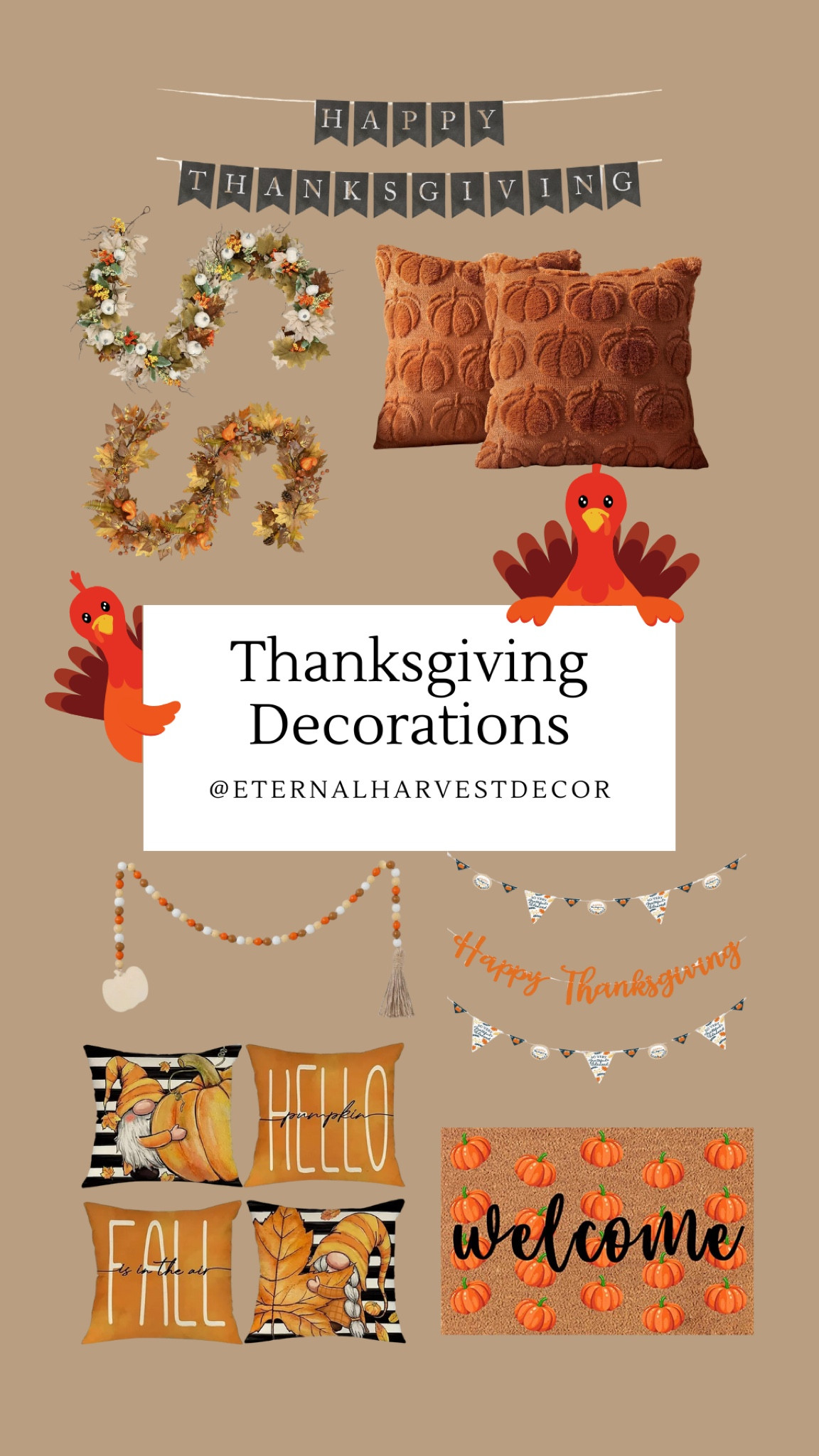 Thanksgiving Decorations 

#LTKHome #LTKSeasonal #LTKHoliday