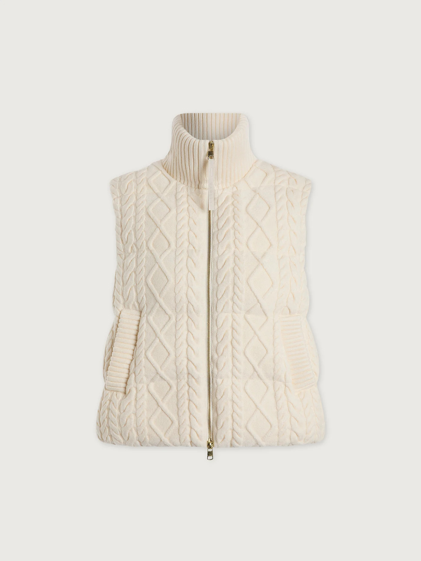 Irina Cable-Knit Gilet | Varley US