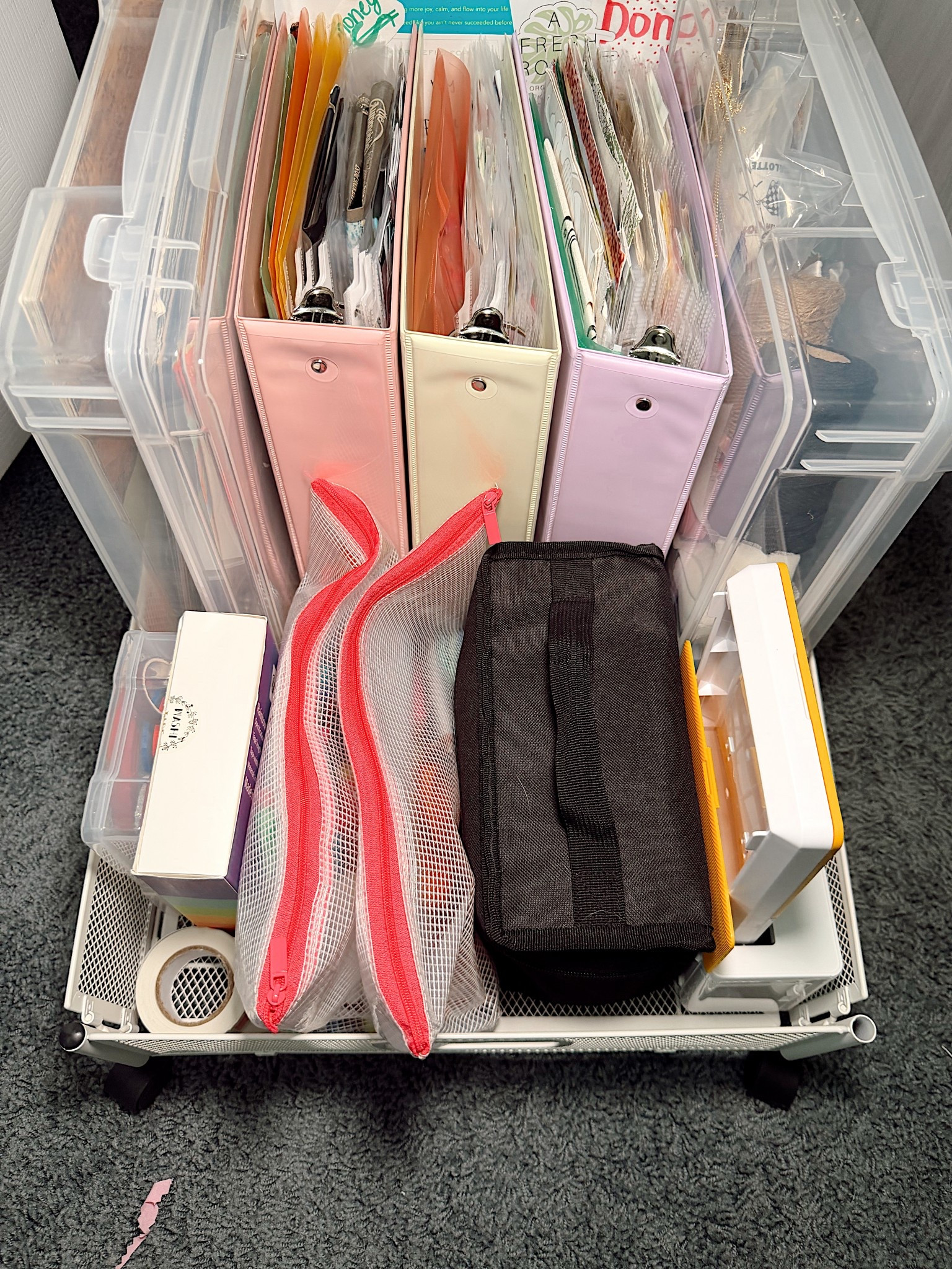 Scrapbook & Junk Journal Organization 🤍🖍️💋 #craftorganization 

#LTKgrwm #LTKHome #LTKdayinmylife