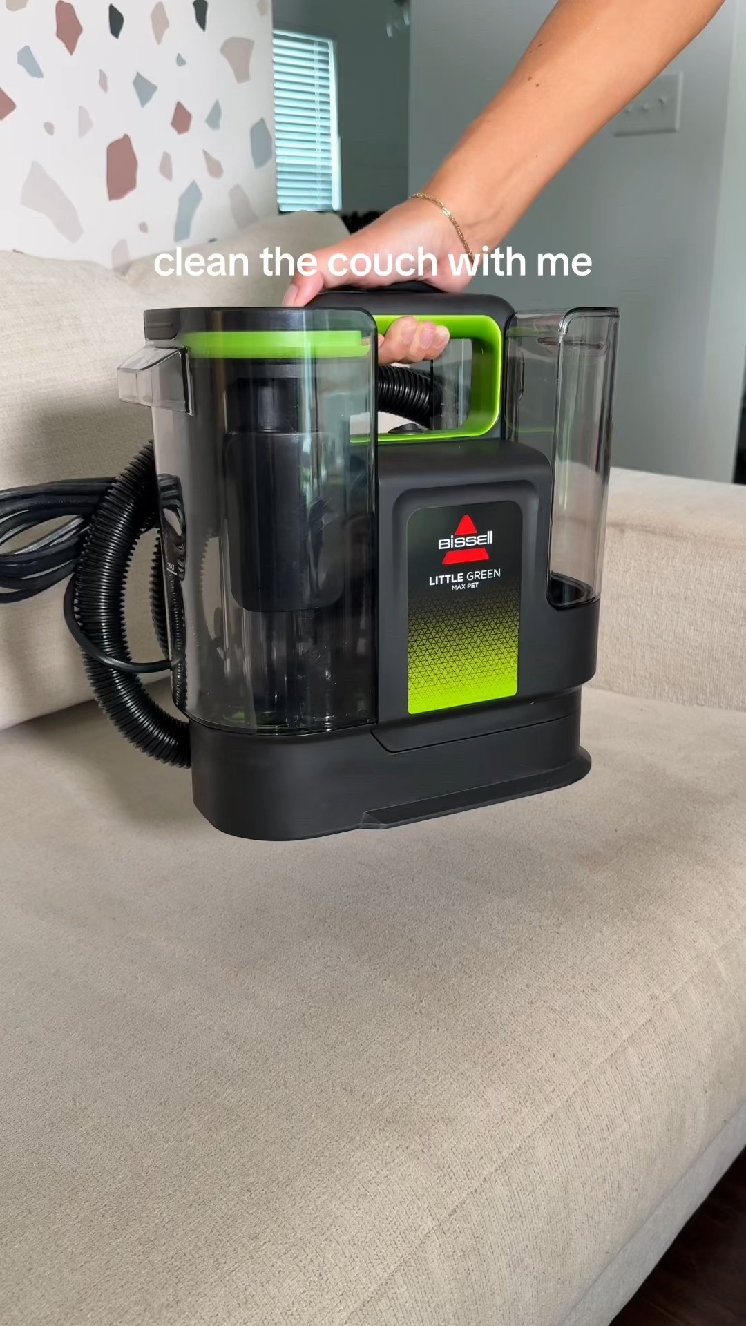 This bissell little green machine is a life saver!! It gets out all the stains! I clean our whole couch with it once a month! 

#LTKHome #LTKmomlife #LTKselfcare