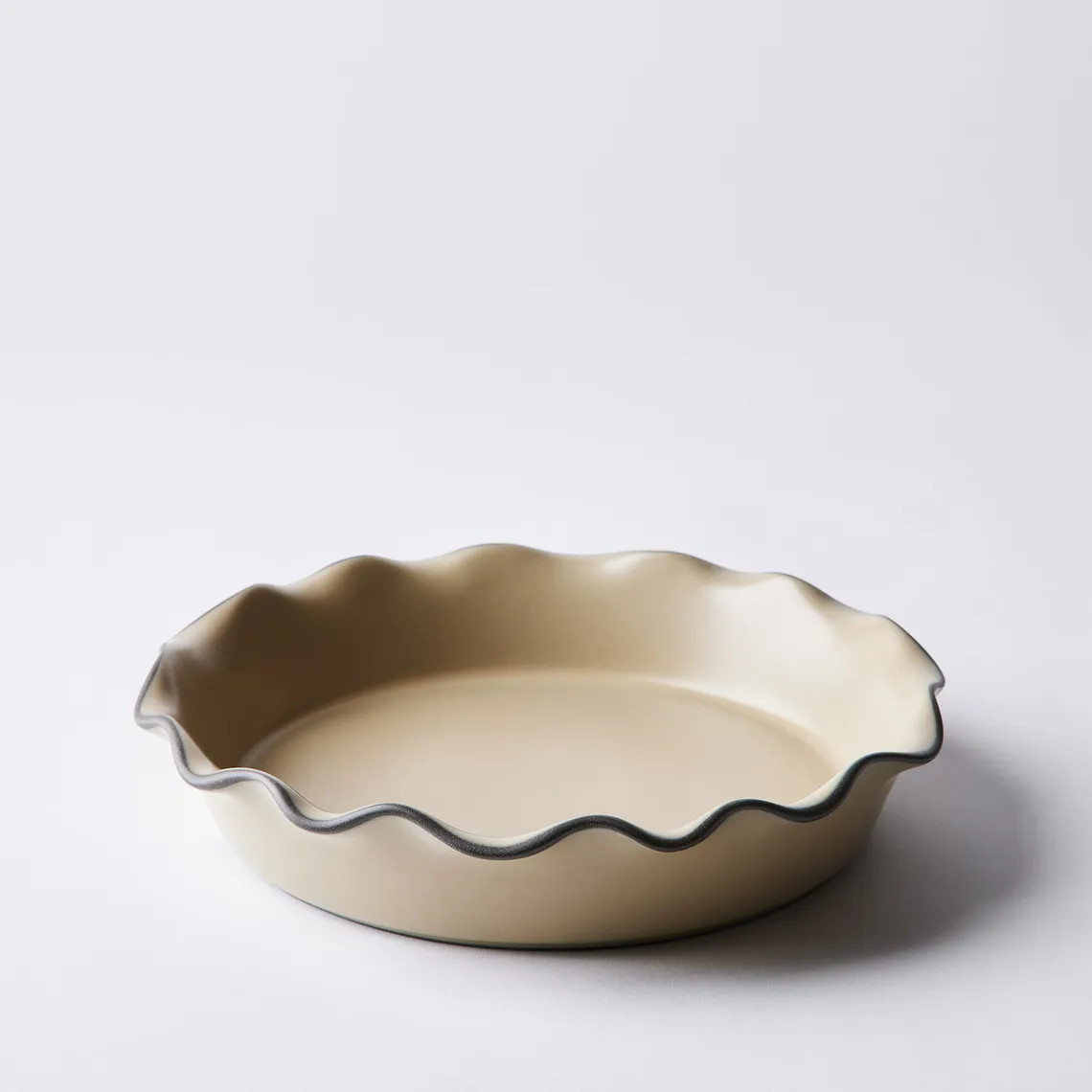 Recycled-Clay Stacked Organic Pie Dish | Food52