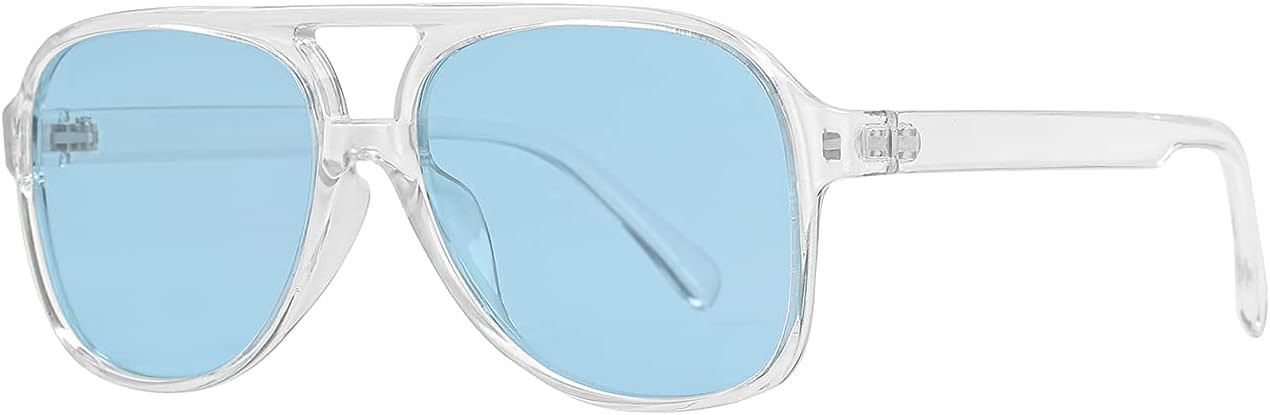 NIDOVIX Polarized Classic Vintage Aviator Sunglasses for Men Women Large Frame Retro 70s Sunglass... | Amazon (US)