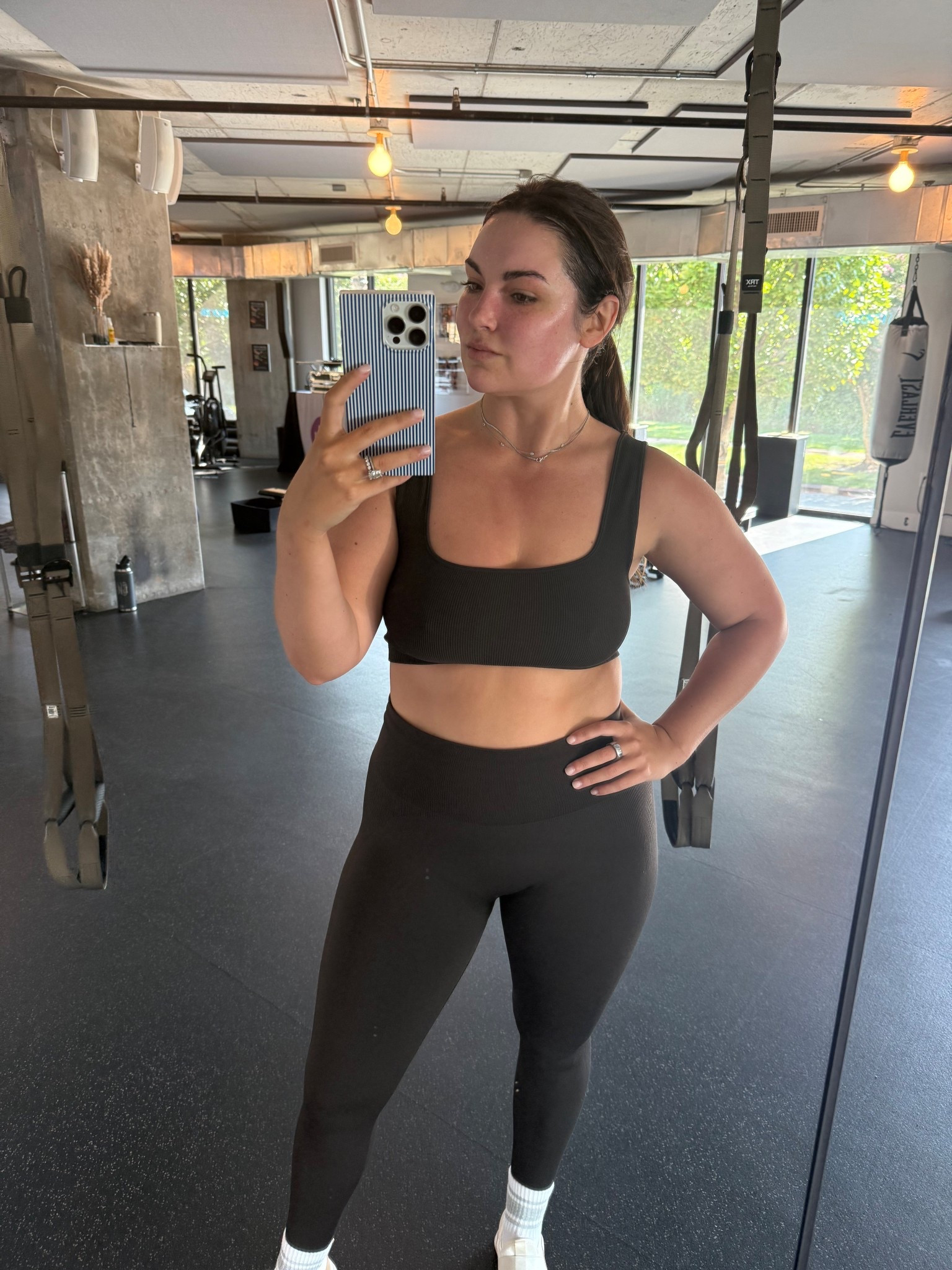 ✨ Obsessed with this new workout set from SET — sleek, comfy, and perfect for Pilates or a coffee run after 💪☕ 

#LTKActive #LTKFindsUnder100 #LTKStyleTip