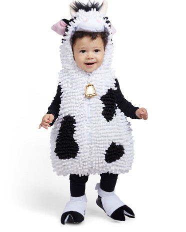 Infant Chenille Cow Bubble Costume | TJ Maxx