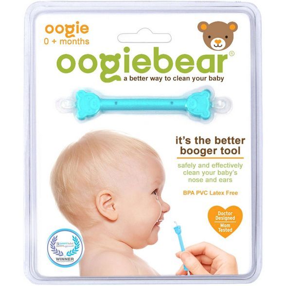 oogiebear The Better Booger Tool Nose & Ear Cleaner - Blue | Target