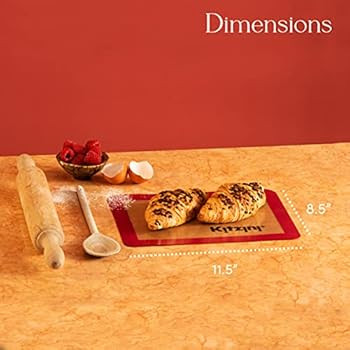 Silicone Baking Mats - Non Stick Sheet Mat - Large BPA Free Professional Grade Liner Sheets - Per... | Amazon (US)