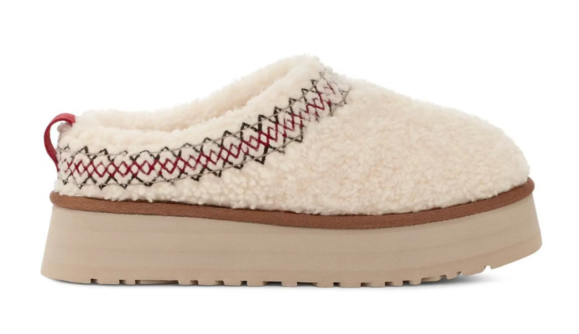 UGG TAZZ SLIPPER HERITAGE BRAID NATURAL (WOMEN'S) | The Edit LDN