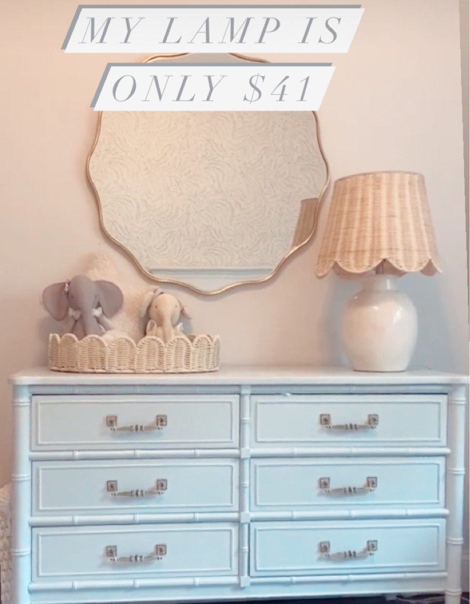 Lamp designer look for less
$41 . 
Nursery 
Serena and lily dupe
Coastal decor 
Blue and white 

#LTKstyletip #LTKhome #LTKFind