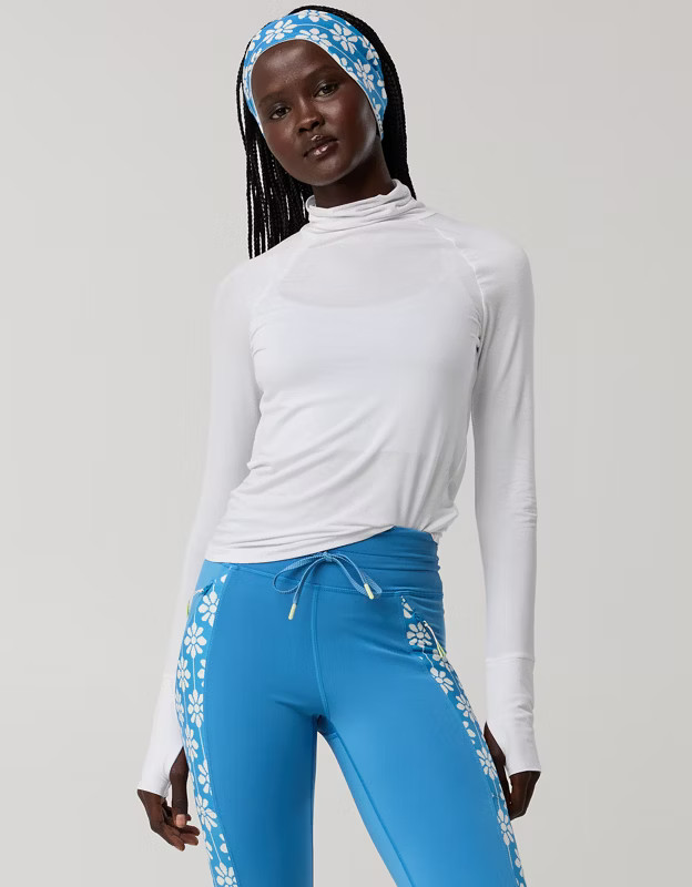 OFFLINE By Aerie Thumbs Up Long Sleeve Turtleneck Shirt | Aerie