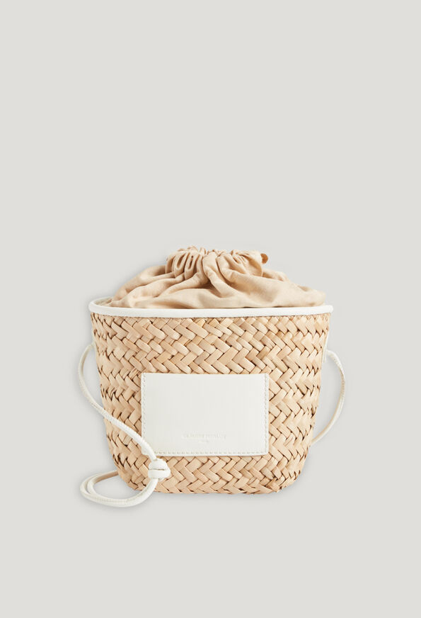 Petit panier Adryan paille | Claudie Pierlot (FR, DE, ES, UK)