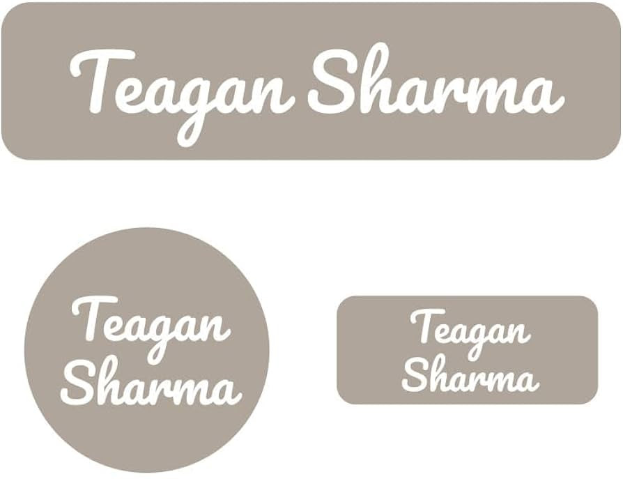 Name Bubbles - Kids Custom Name Labels for Daycare, School, Camp (102 Labels) - Personalized Wate... | Amazon (US)