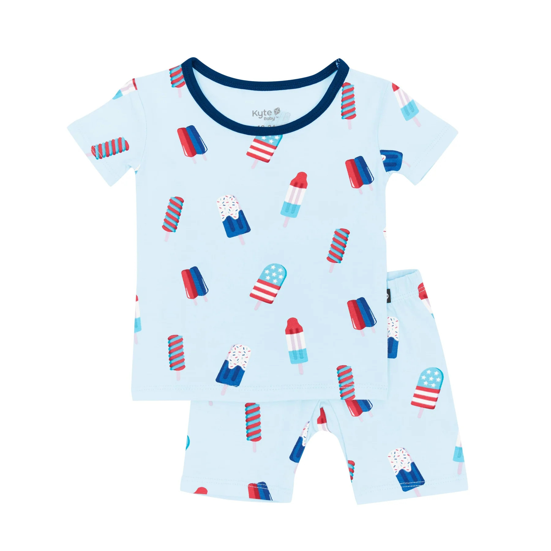Short Sleeve Pajamas in Popsicle | Kyte BABY