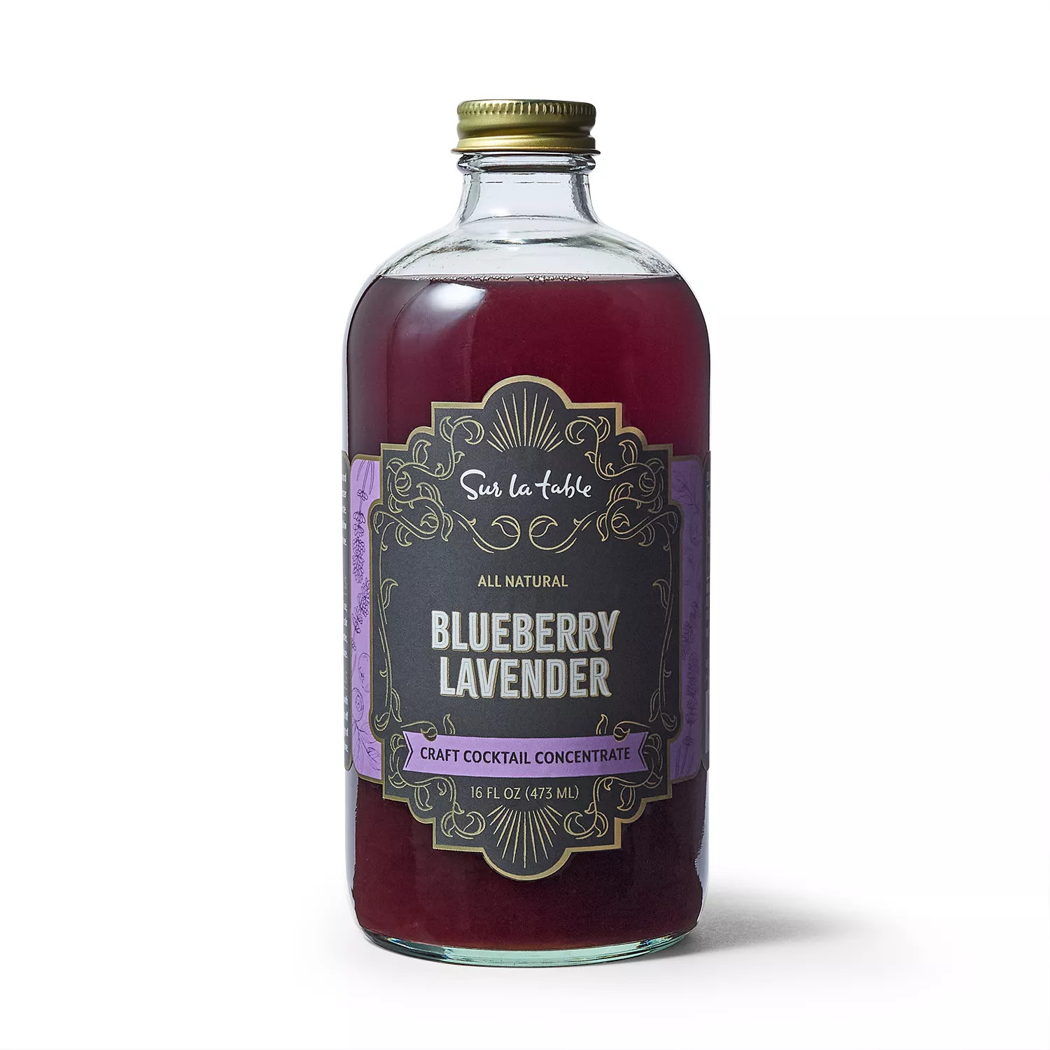 Sur La Table Blueberry Lavender Craft Cocktail Concentrate | Sur La Table