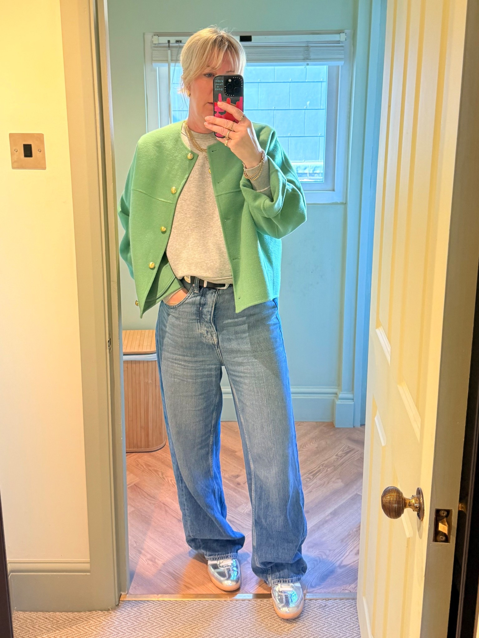 Jacket I bought from Merci in Paris, everyone else linked 

#LTKspringtrends #LTKootd #LTKOver40