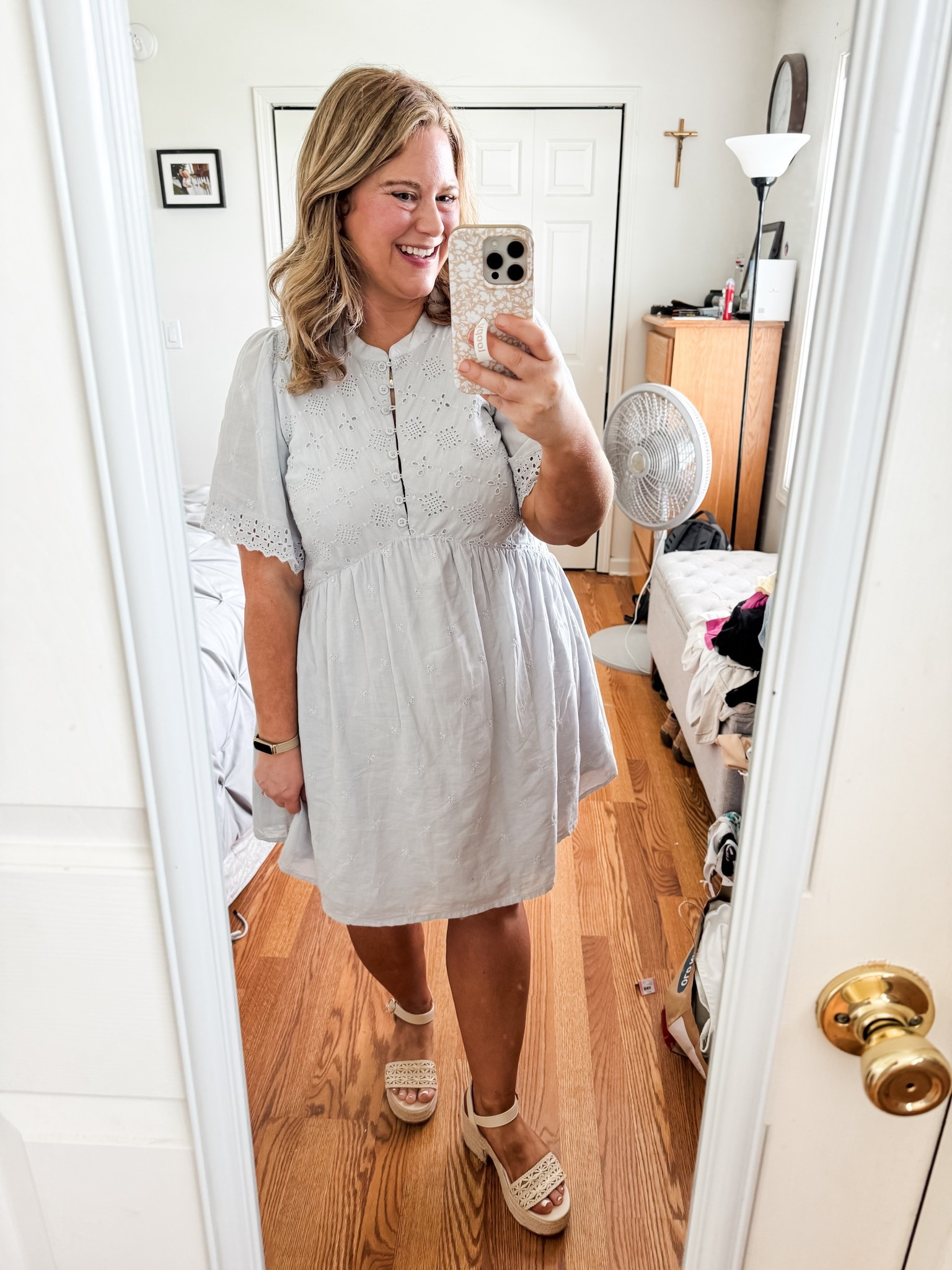 Church outfit! My dress is from Target this spring but mostly sold out now.  I’ll link a couple similar ones.  

#LTKMidsize #LTKSeasonal #LTKFindsUnder50