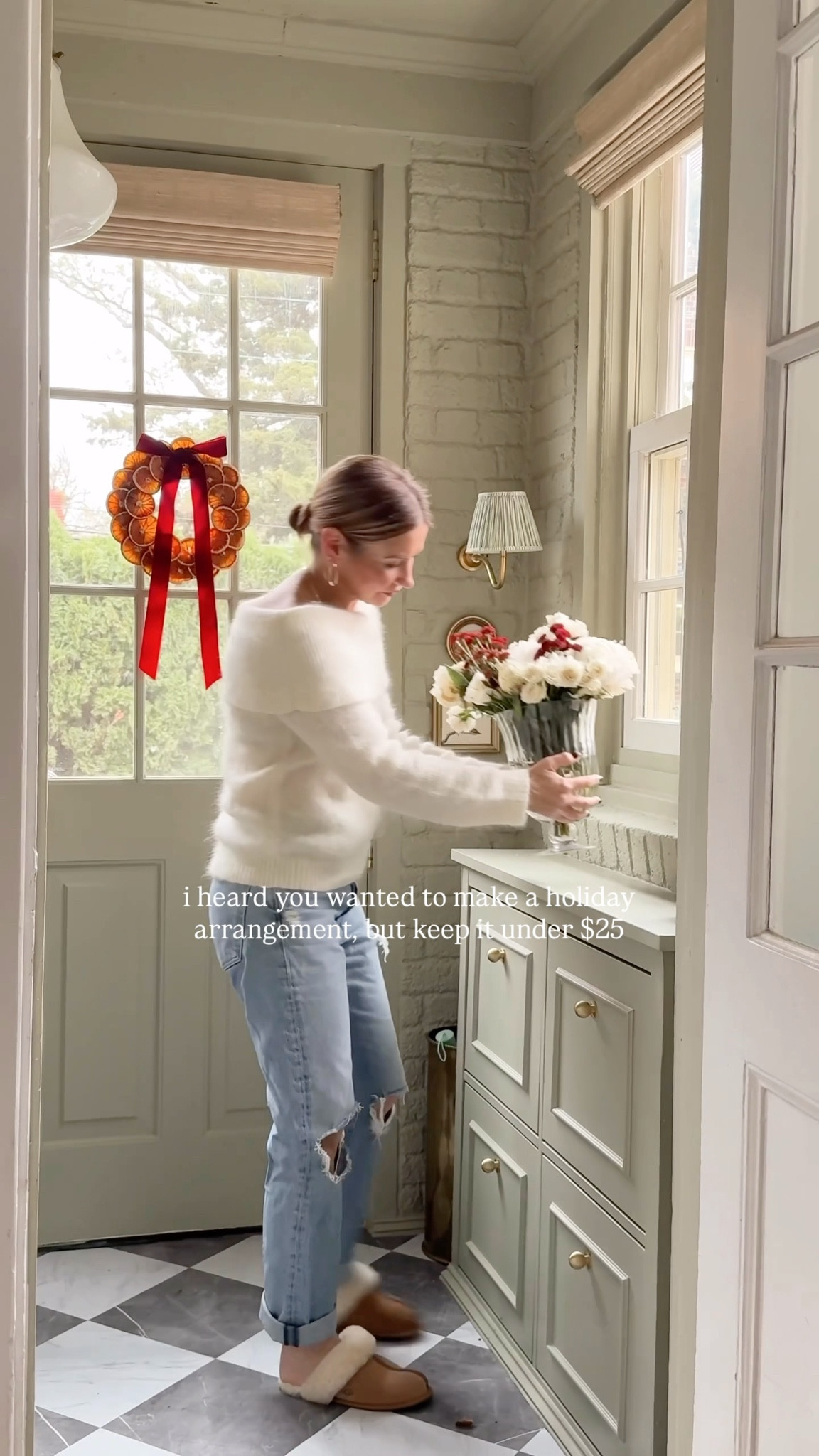 The prettiest glass vase for the prettiest holiday arrangement!

#LTKSeasonal #LTKFindsUnder100 #LTKHoliday