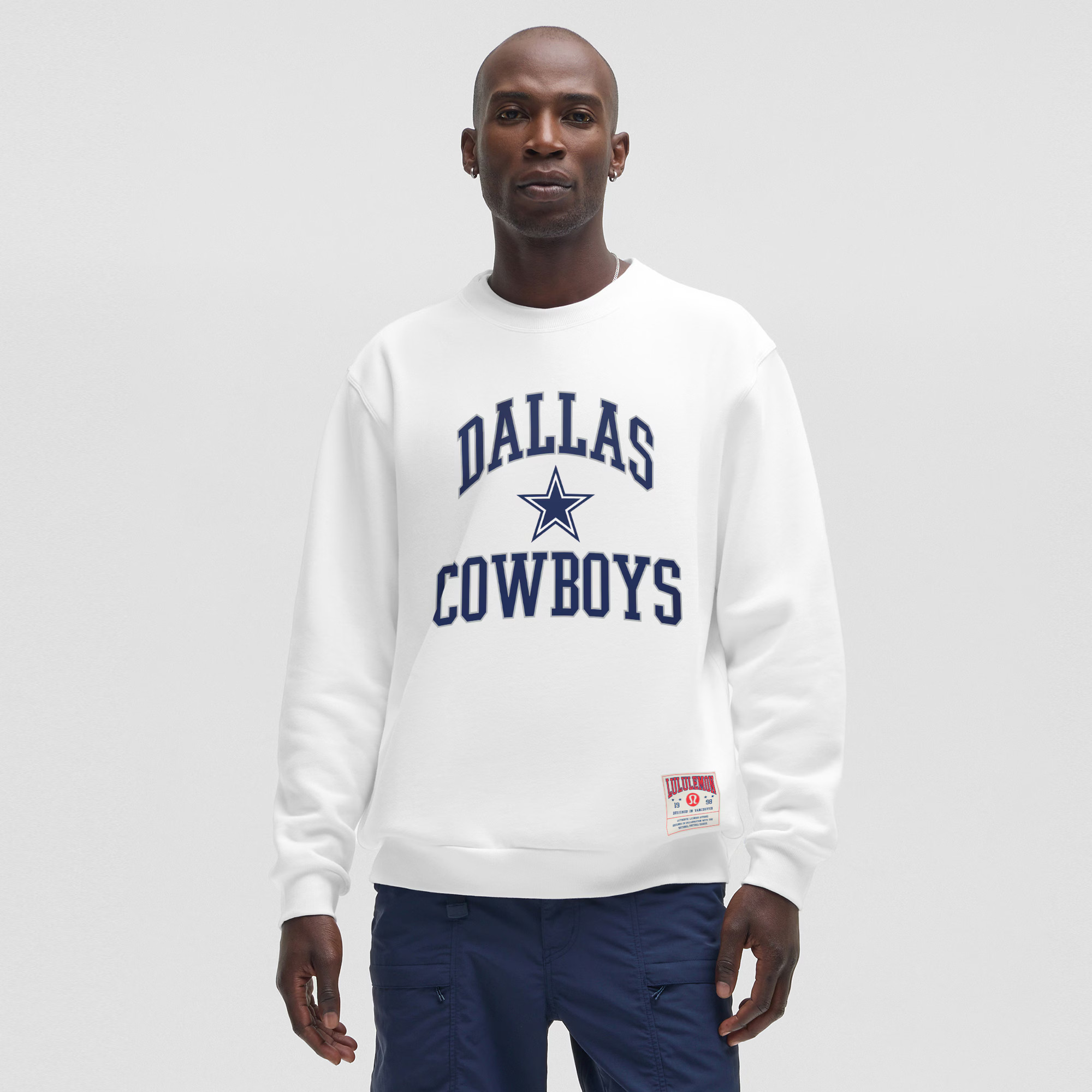 Dallas Cowboys lululemon Steady State Sweatshirt - White | Fanatics