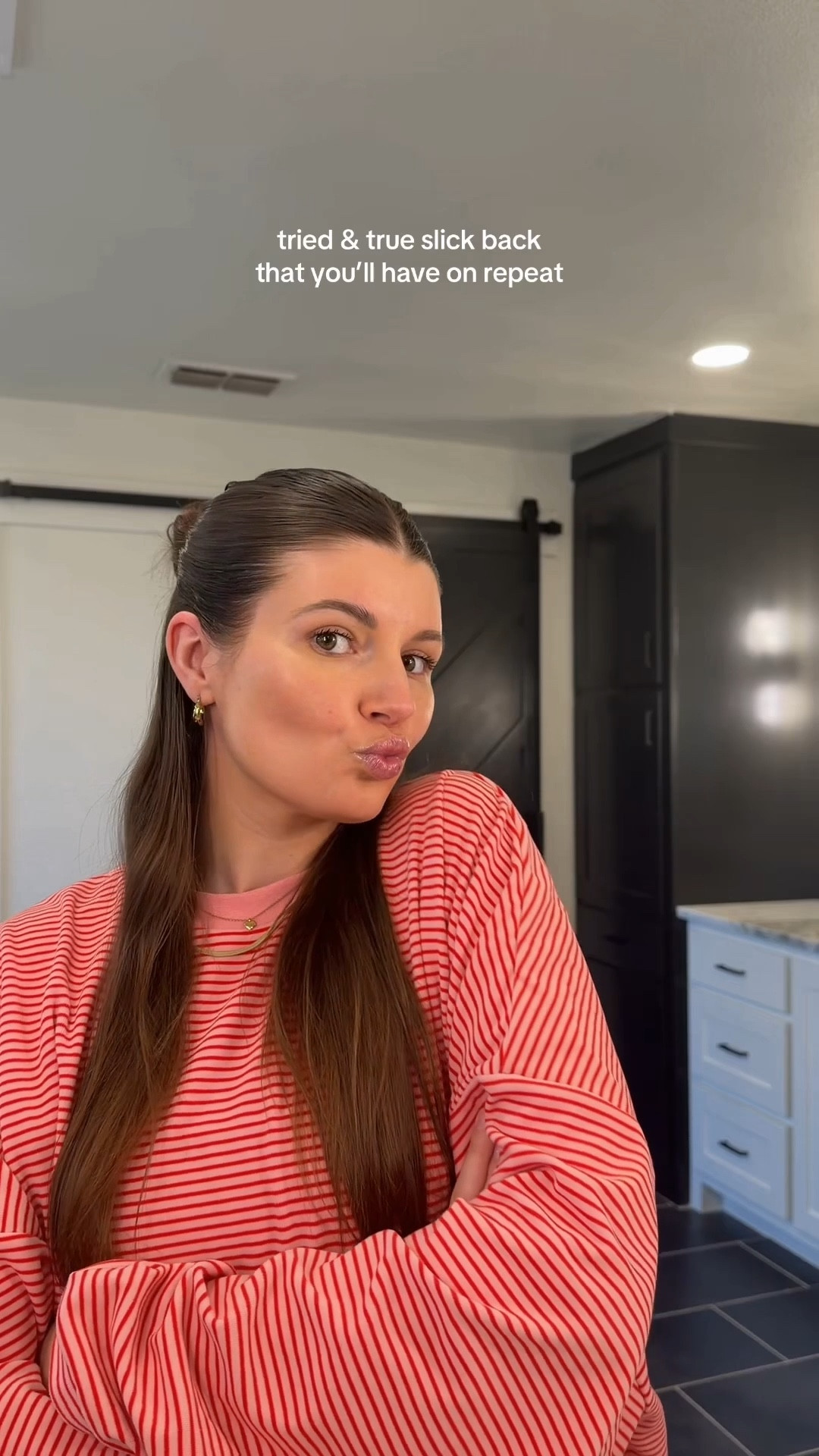 My tried and true slick back that I have on repeat! Everything linked 

#LTKmomlife #LTKgrwm #LTKBeauty