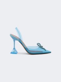 Rosie Glass Sandal Aqua Blue | The Webster