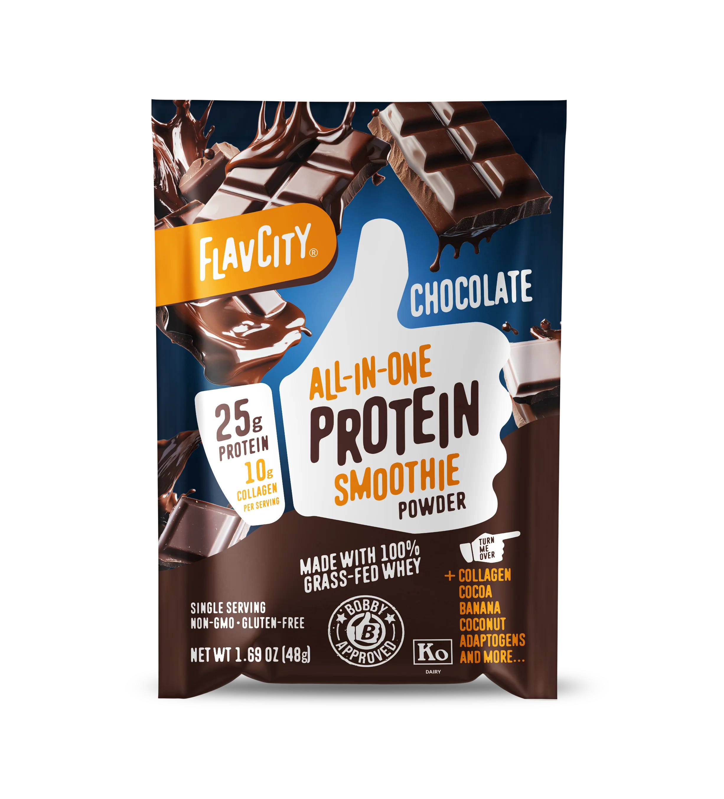 Protein Smoothie Single-Serve Chocolate | FlavCity