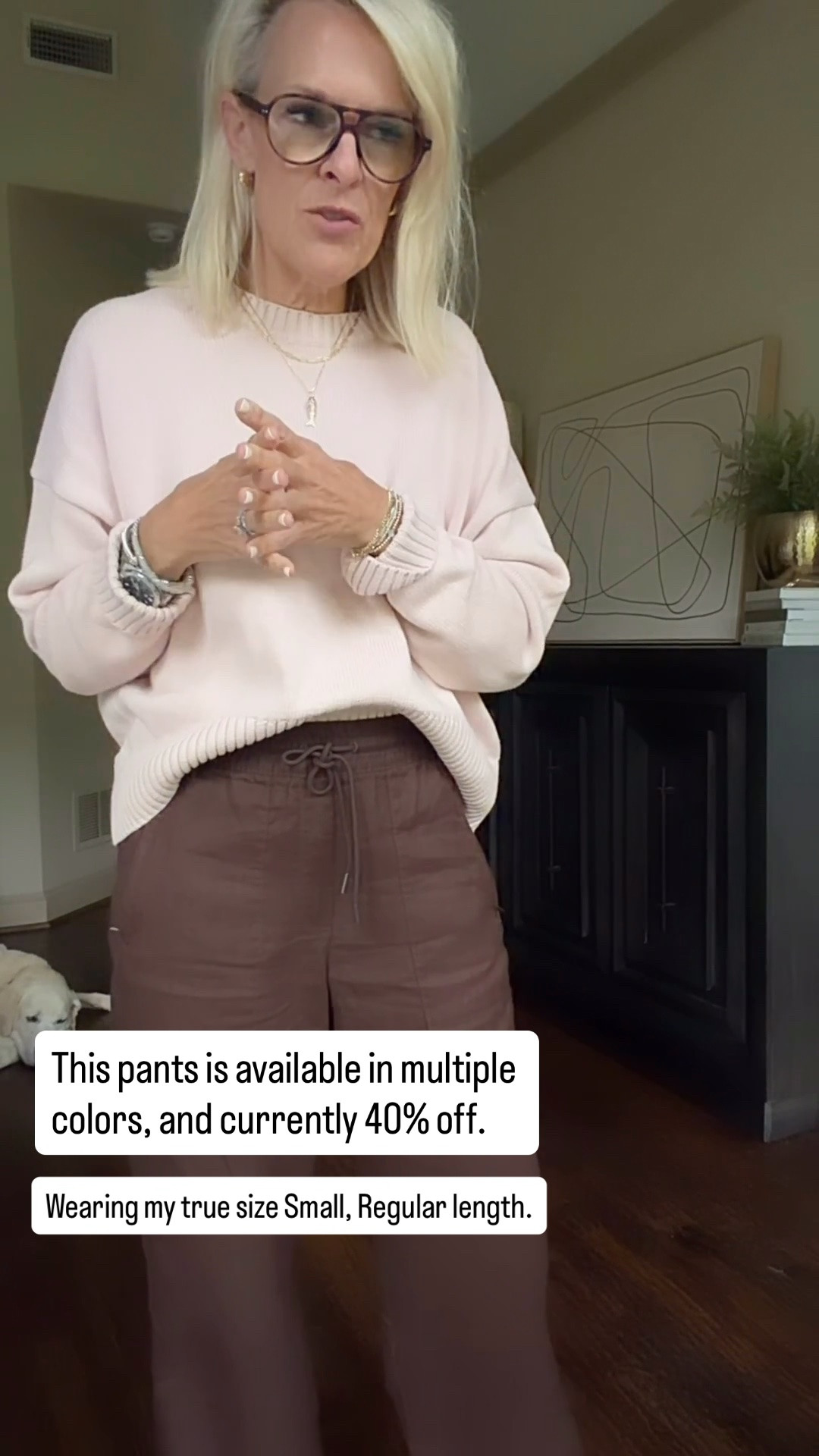 These linen pants are a bestseller for a reason! 

They come in several colors, and the brown is currently 40% off. I’m wearing my true size Small in the regular length, and I love the thoughtful details like the side zipper for a smoother fit and the subtle slit hem. 

The quality is incredible!

💡 LTK MADE EASY
❤️ Heart = Support my posts!
🔖 Save = Get sale & restock alerts
📋 Lists = Keep favorites organized
📲 Share = Send lists and products to a friend. Hello, Christmas List!
💬 Comment = Ask me anything about what I’m wearing. :-)

#LTKootd #LTKOver40 #LTKSaleAlert