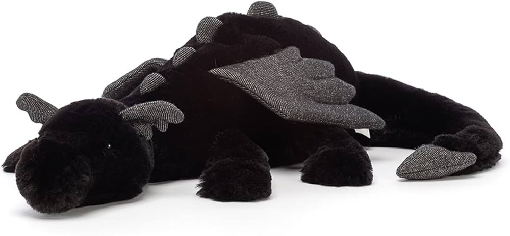 Jellycat Onyx Dragon Stuffed Animal, Medium | Amazon (US)
