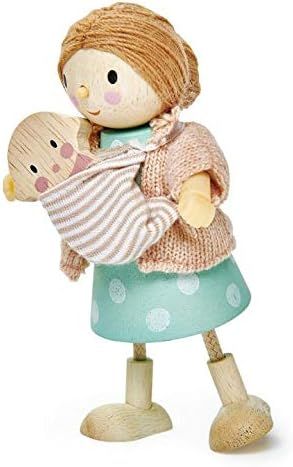 Amazon.com: Tender Leaf Toys - The Goodwood Family - Wooden Action Figure Dollhouse Miniatures Do... | Amazon (US)