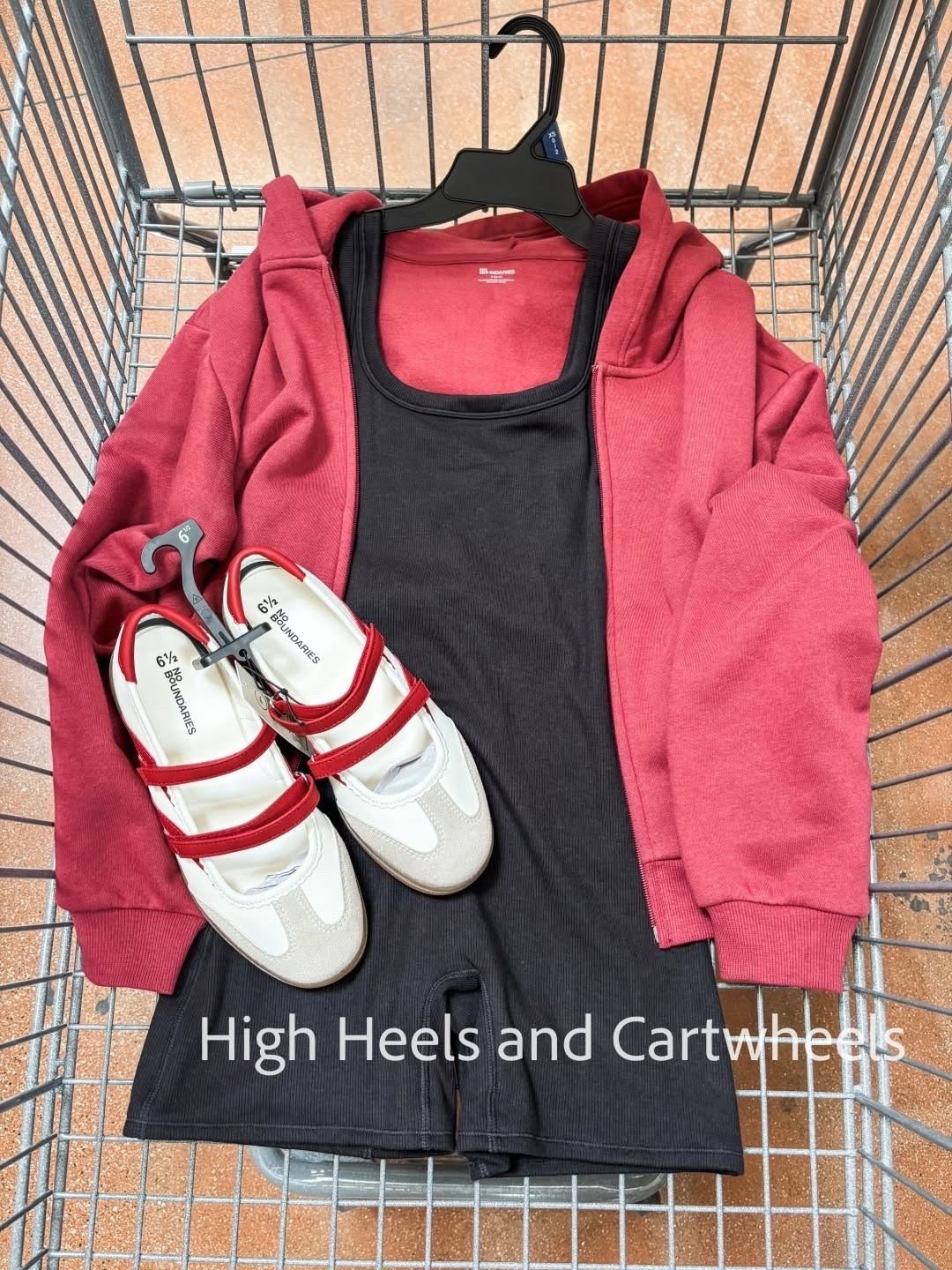 Athleisure is IN and this outfit will have you feeling put-together and comfortable all day long. Those pops of red are SO CUTE!❤️ Don't wait too long on these hot items!!🔥🔥