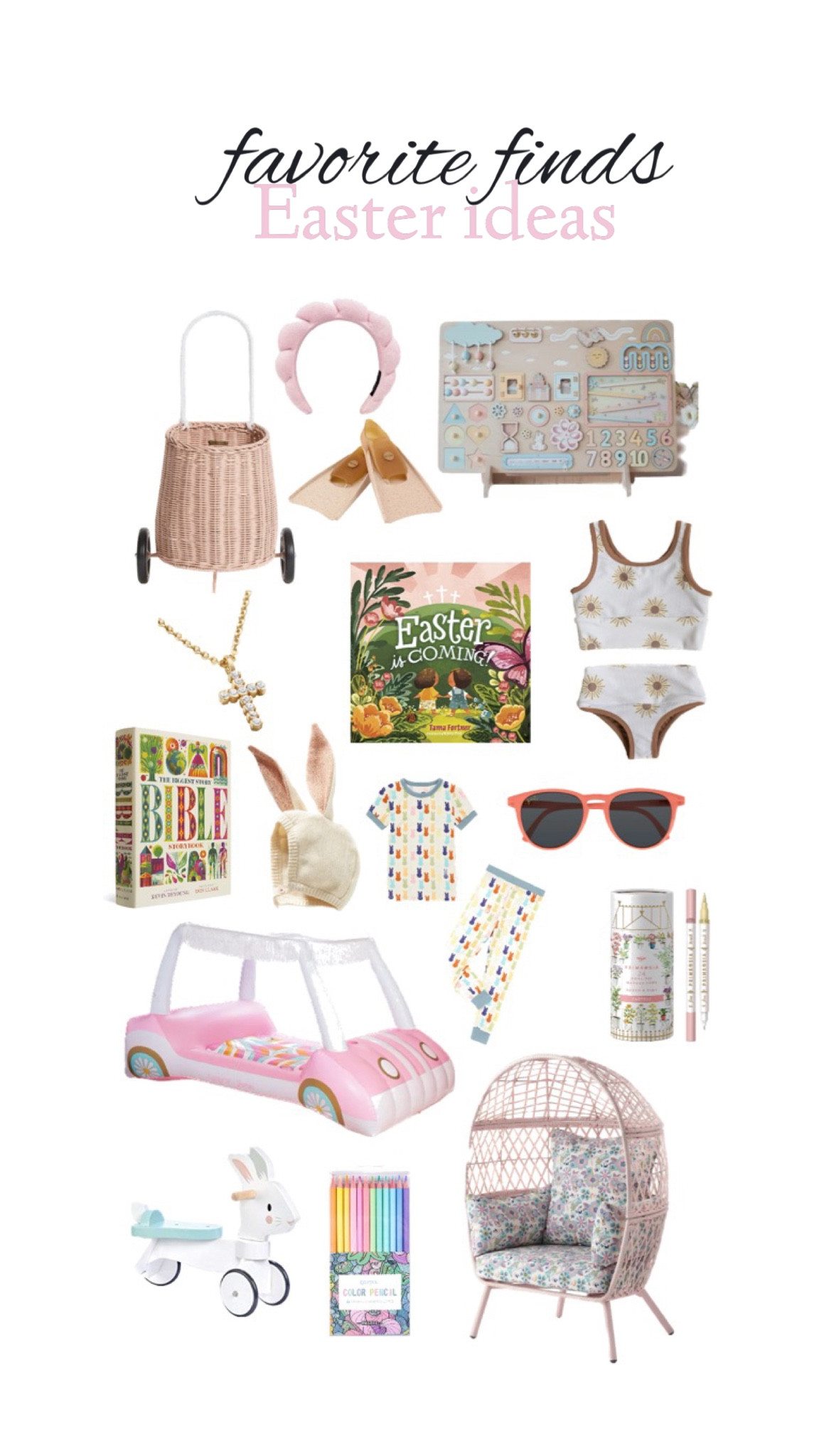 #easter #easterbasket #spring #springbirthday #springtime #giftideas 

#LTKGiftGuide #LTKkids