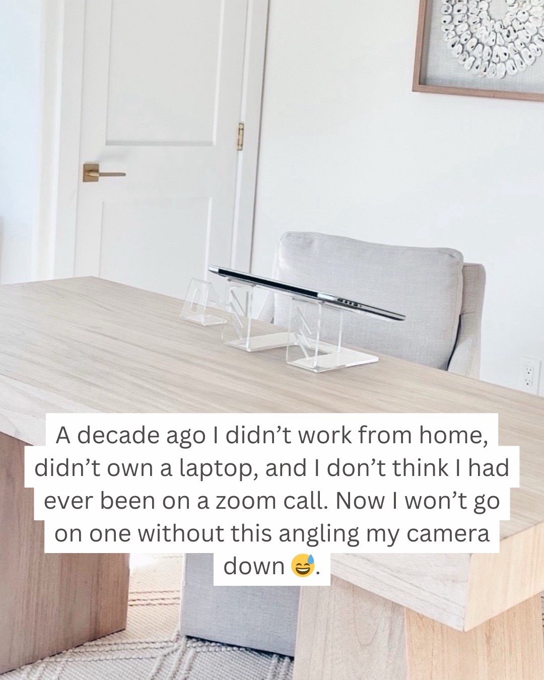 My go to acrylic laptop stand 🙌🏻🙌🏻



#LTKHome